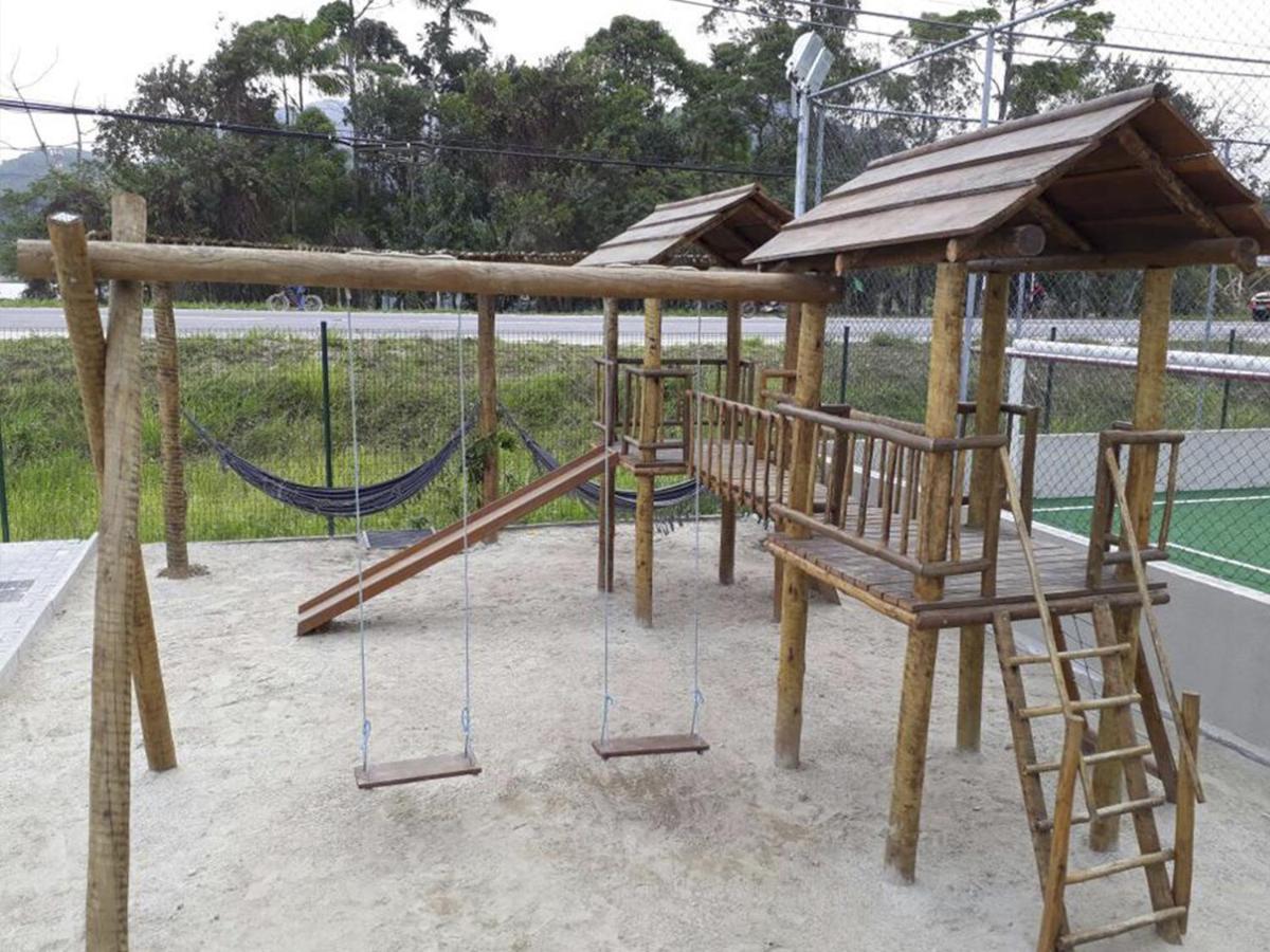Apartamento Ubatuba Proxima A Praia Grande Com Wifi Dış mekan fotoğraf