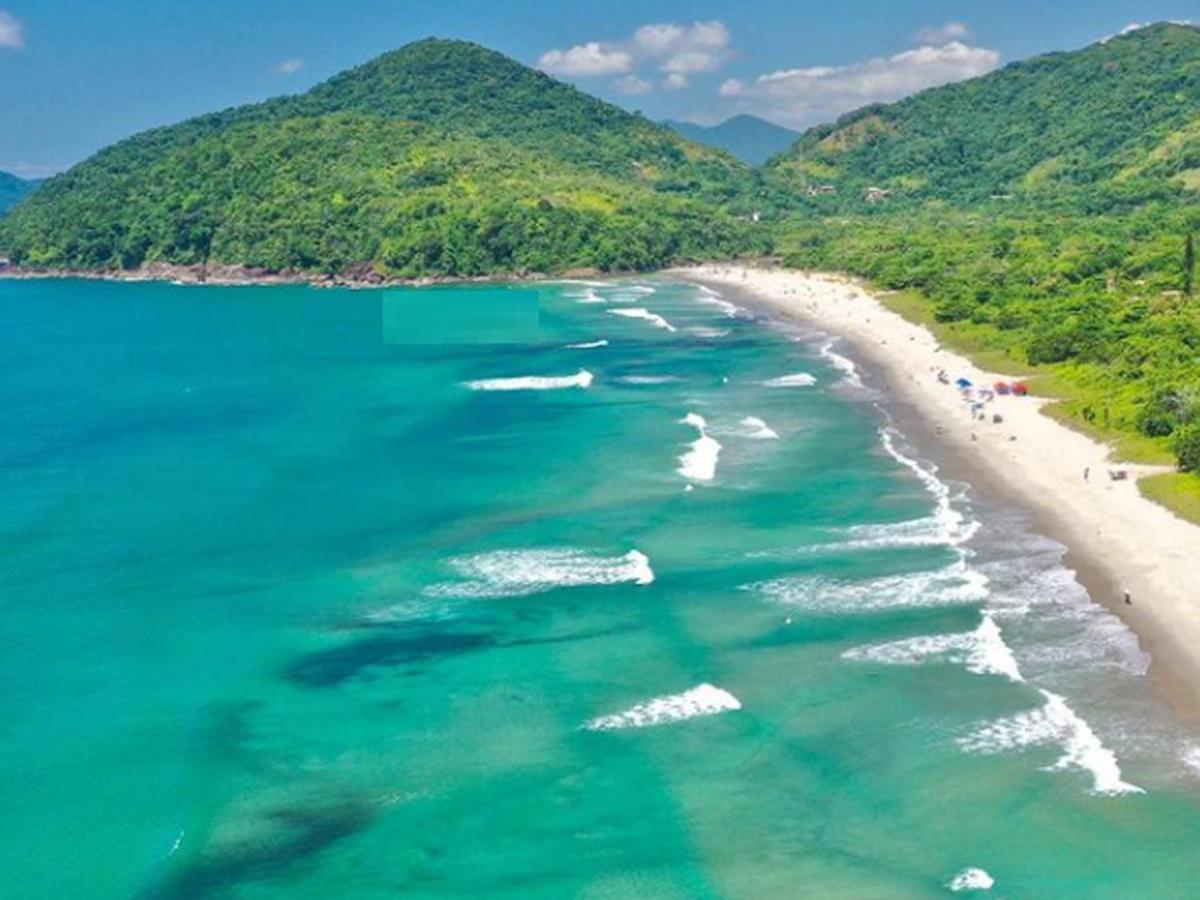 Apartamento Ubatuba Proxima A Praia Grande Com Wifi Dış mekan fotoğraf